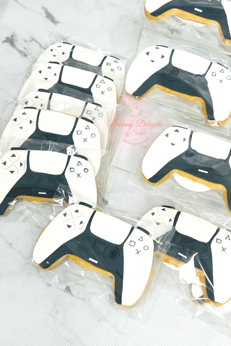 Play Station Controller Cookies