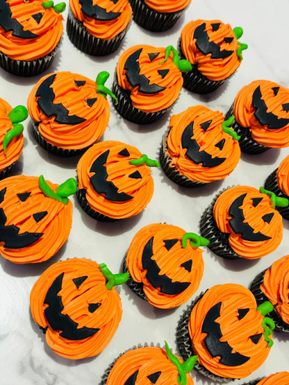 Pumpkin cupcakes