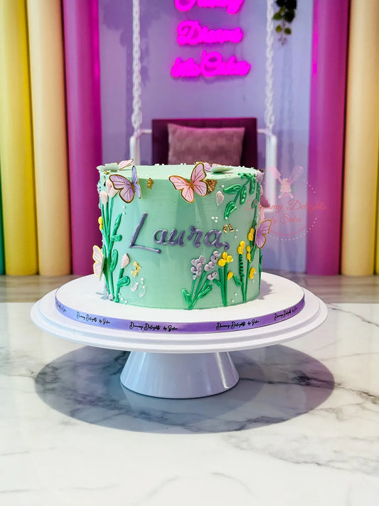 Floral Garden Cake