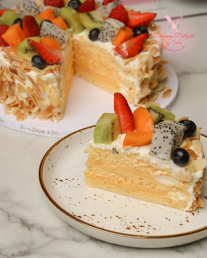 Almond and Fruits Cake 2