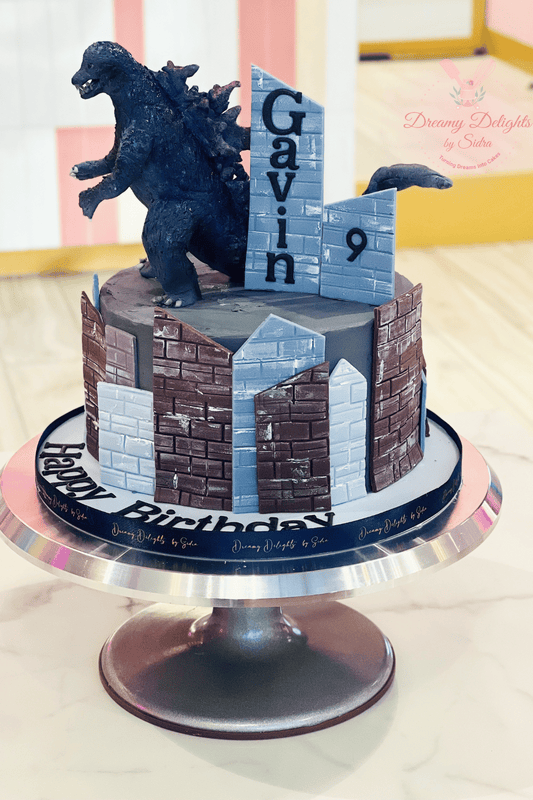 Godzilla Cake 3