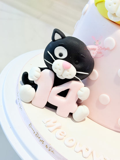 Cats in a Box Cake