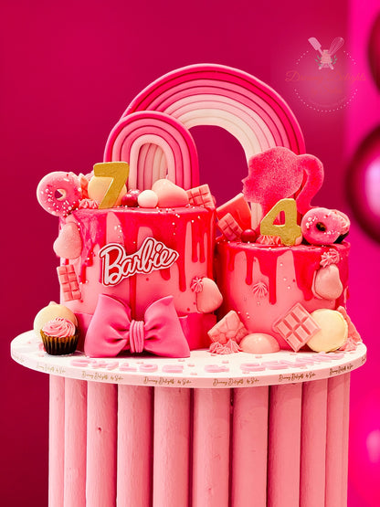 Connecting Barbie Cake