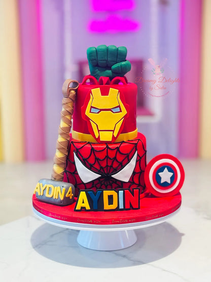 Superhero Cake 10