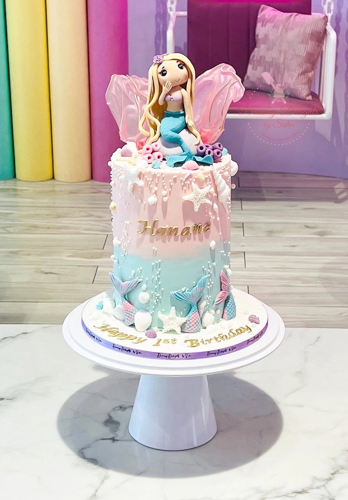 Mermaid cake 12