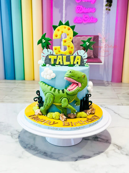 Dinosaur Cake 3