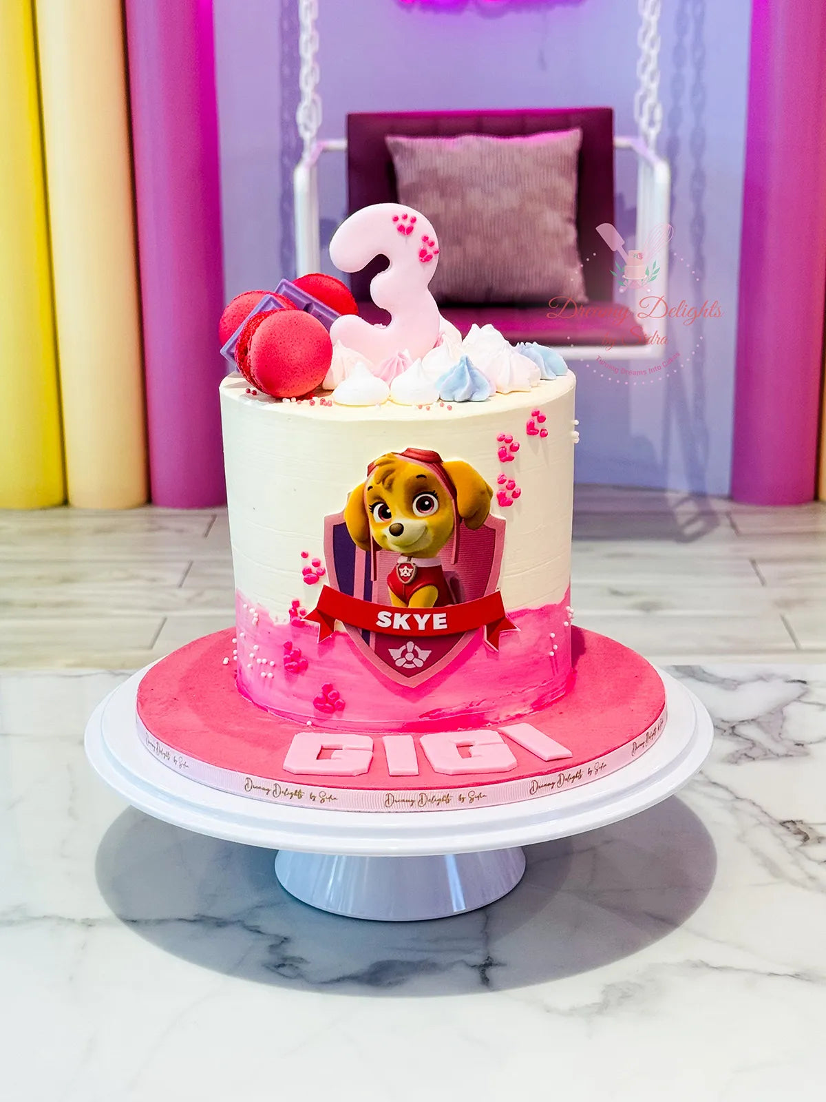 Skye paw patrol Cake