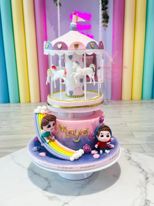 Carrousal Cake