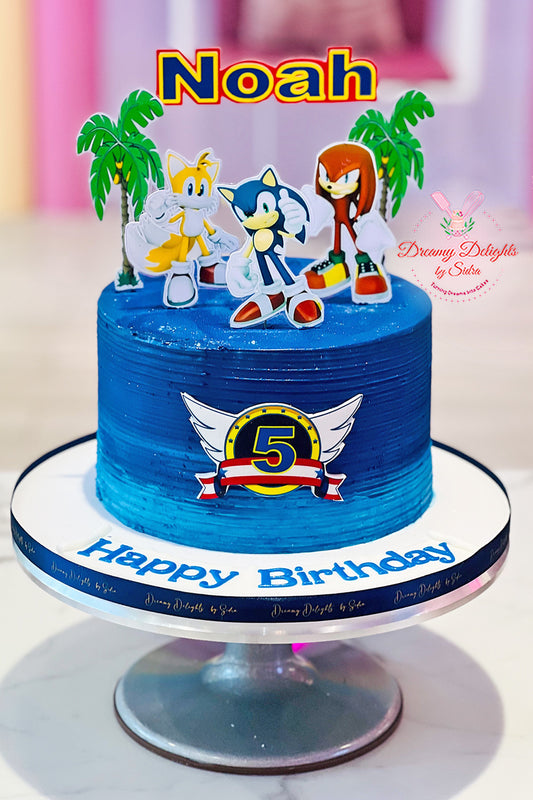 Sonic and Friends Cake 2