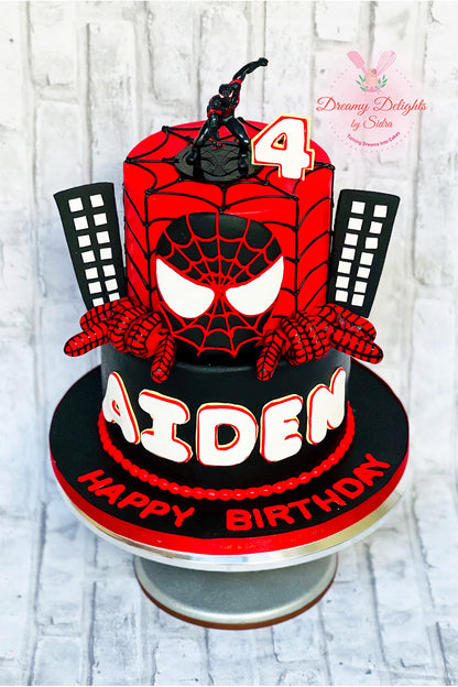 Spider Man Cake 3