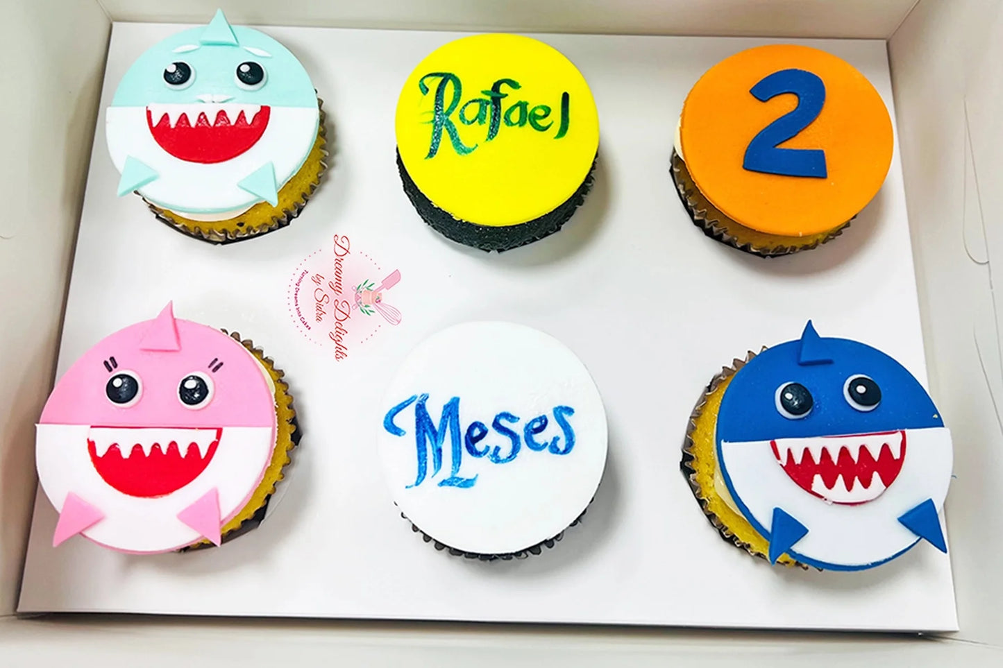 Baby Shark Cupcakes 2