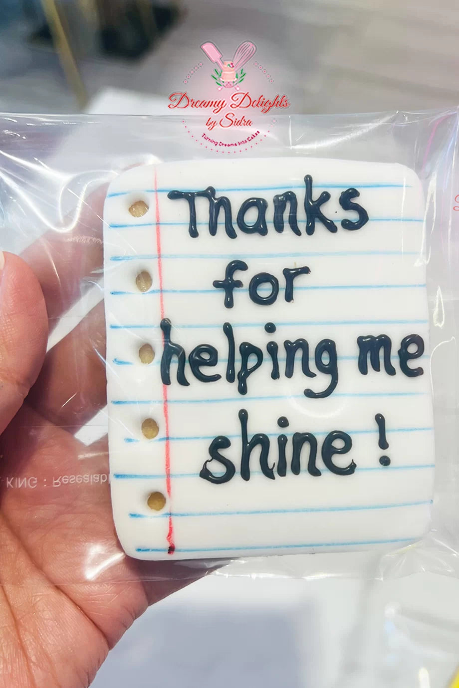 Teacher Appreciation Cookies