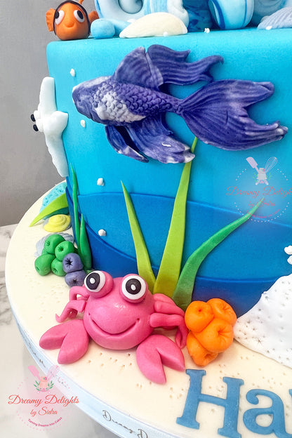 Dolphin Cake