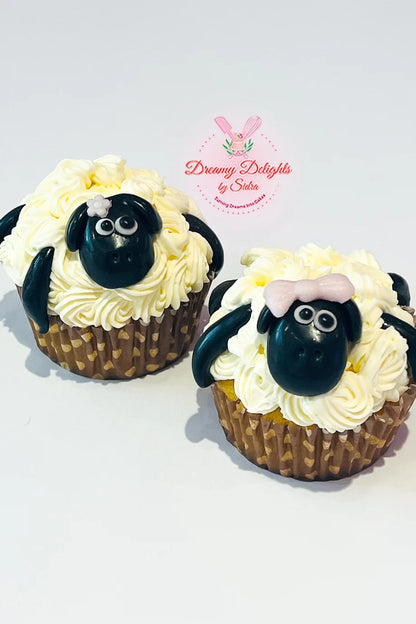 Sheep Cupcakes