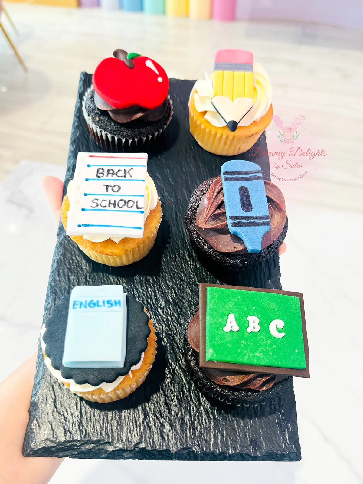 Back To School Cupcakes