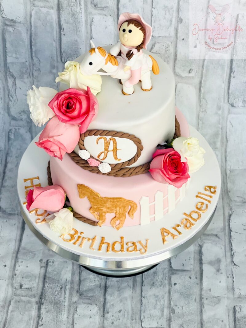 Horse Riding Cake