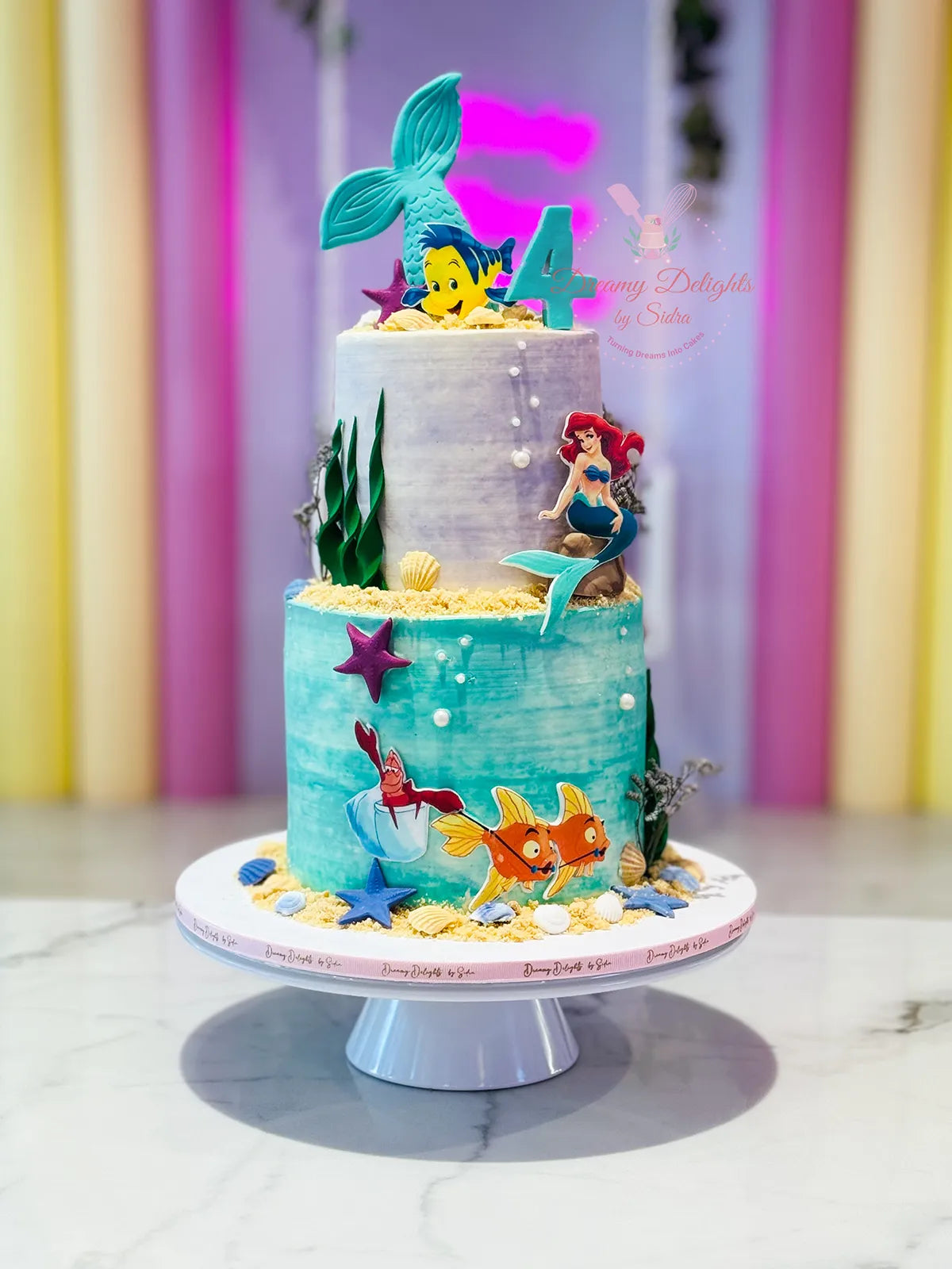 Ariel Cake