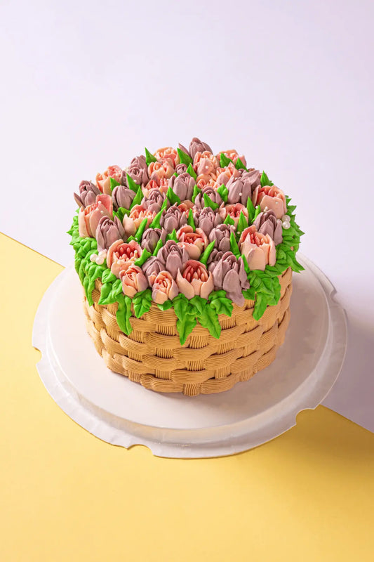 Flower Basket Cake