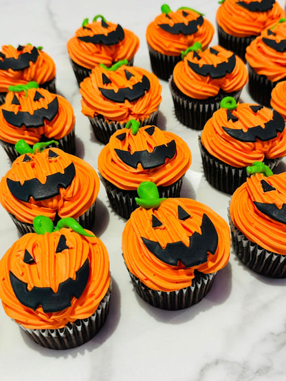 Pumpkin cupcakes