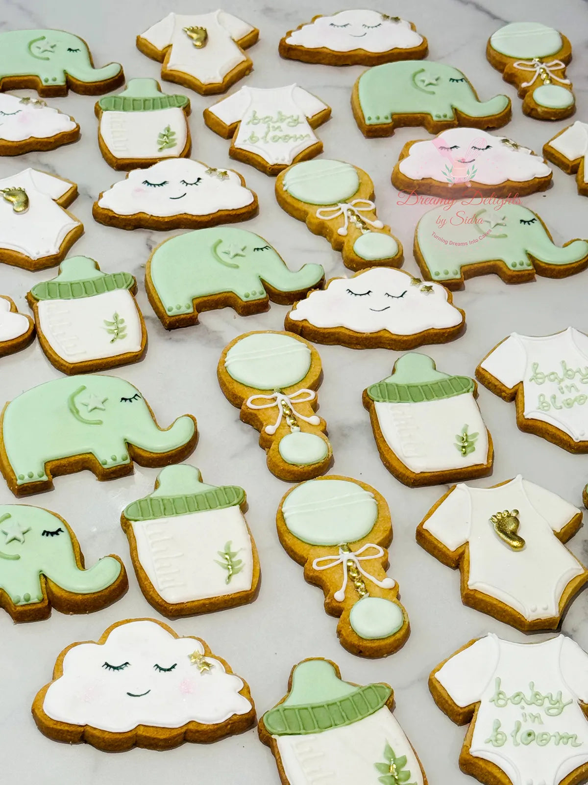 Delightful Baby Shower Cookies