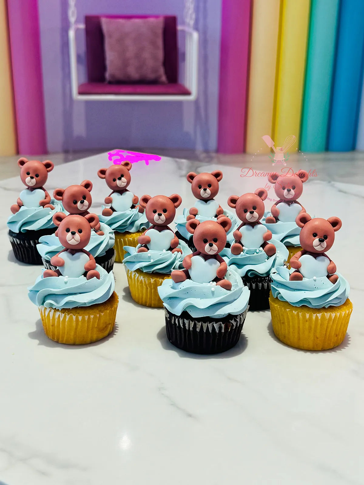 Teddy Cupcakes 2