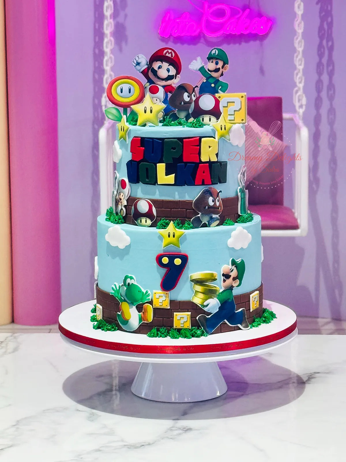 Super Mario Cake 7