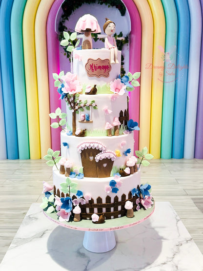 Fairy Garden Cake