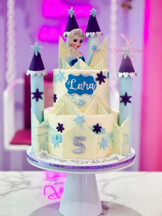 Elsa cake 4