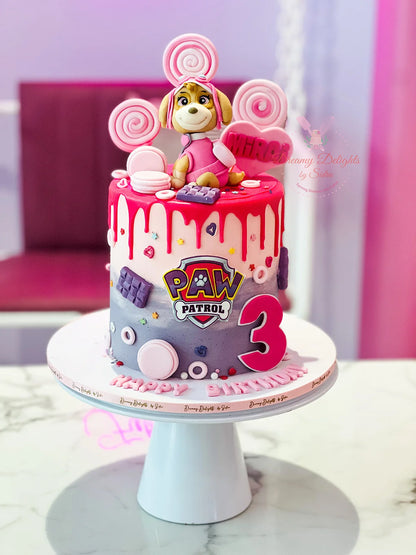 Paw Patrol Skye Cake