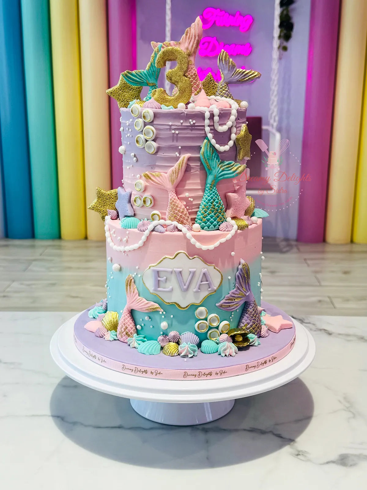 Mermaid Tail Cake 4