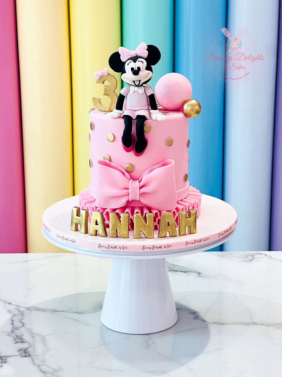 Minnie Mouse cake 3