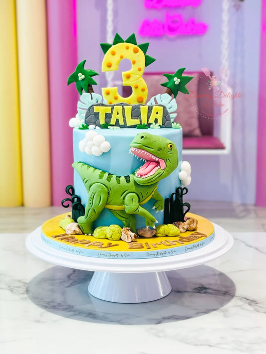 Dinosaur Cake 3