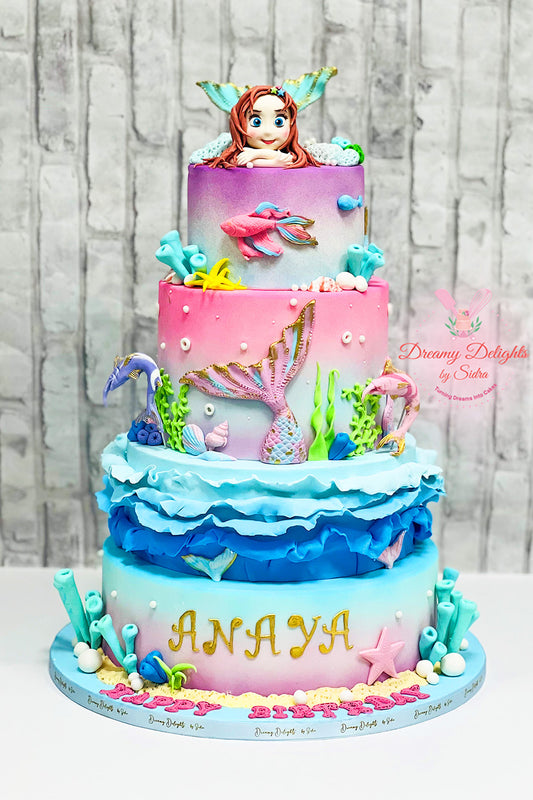 Mermaid Cake 8
