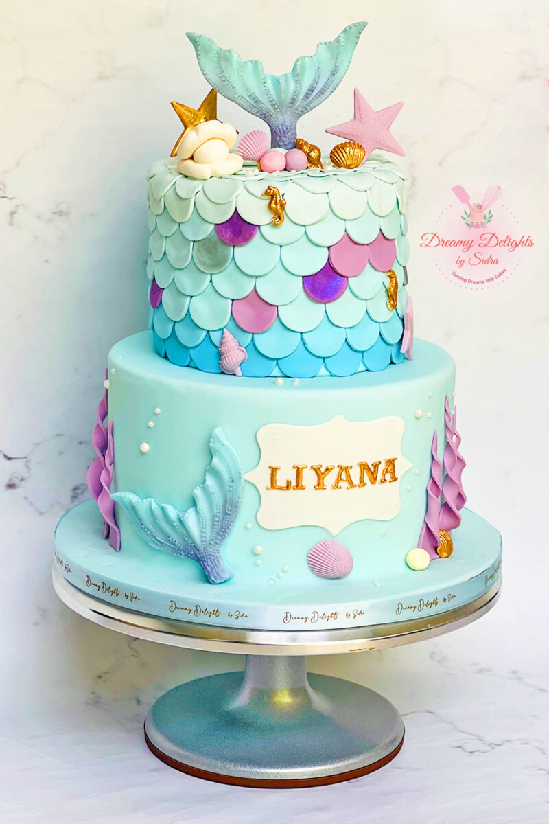 Mermaid Cake 4