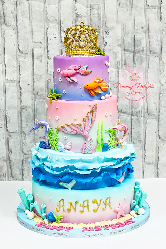 Mermaid Cake 5