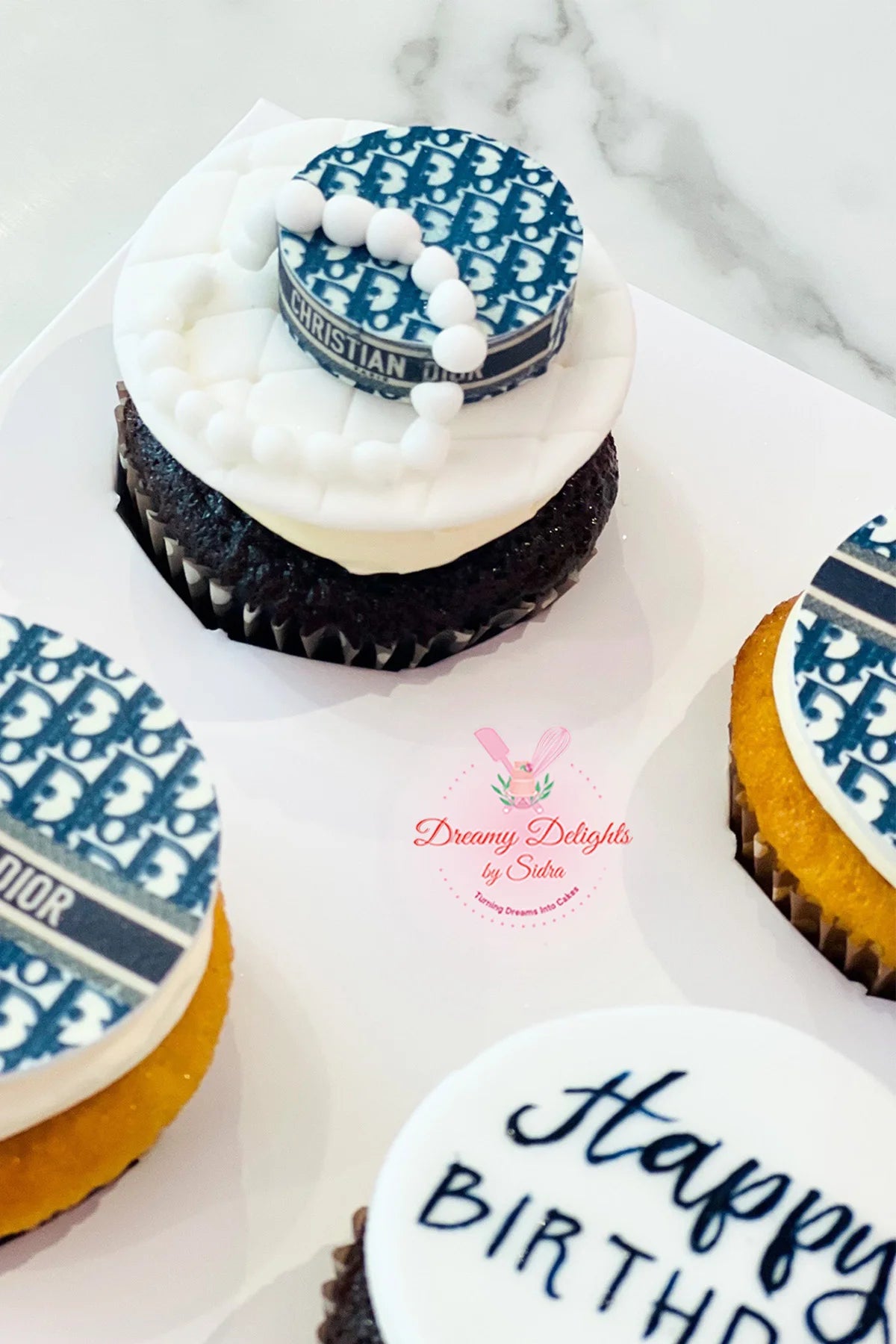 Dior Cupcakes