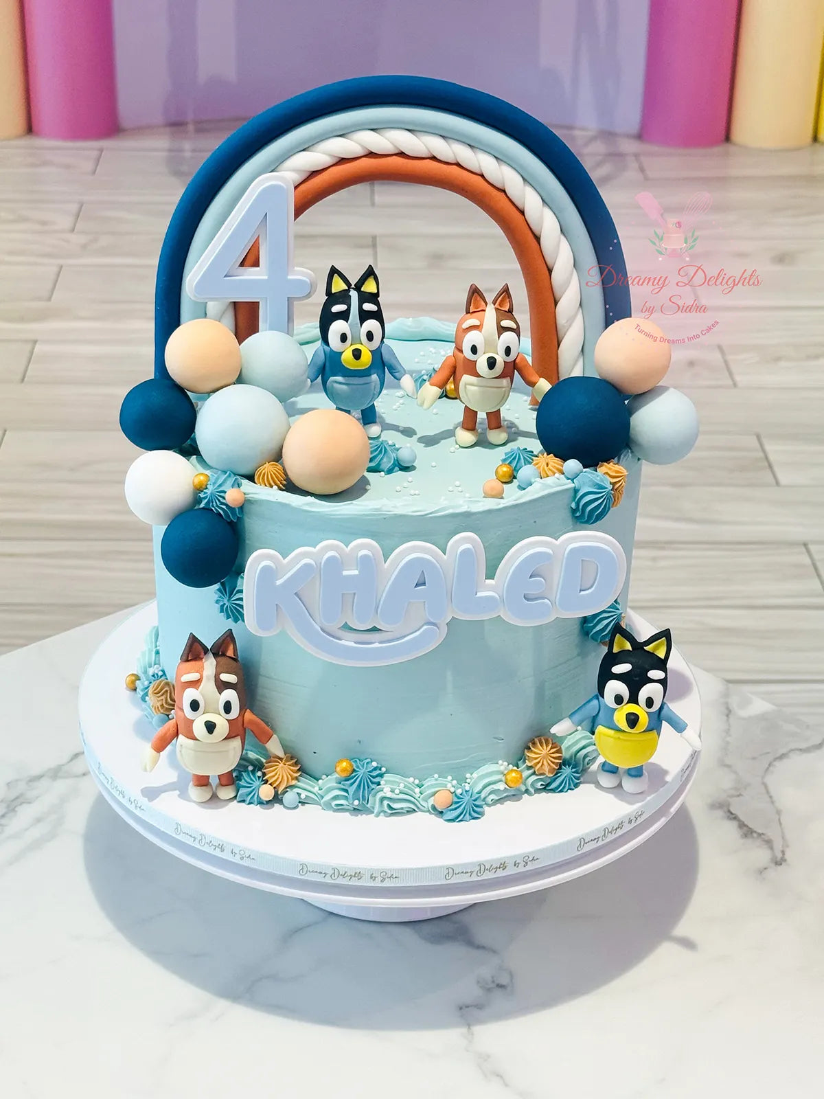 Bluey Cake