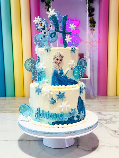 Elsa Cake 6