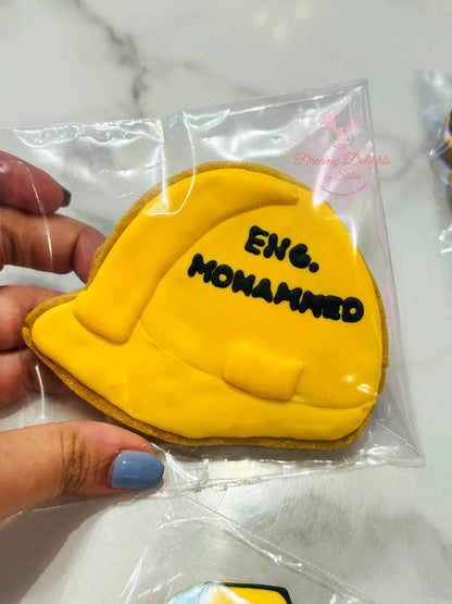Engineer Cookies Design Engineering Graduation Cookies Dubai | Custom Themed Treats ...
