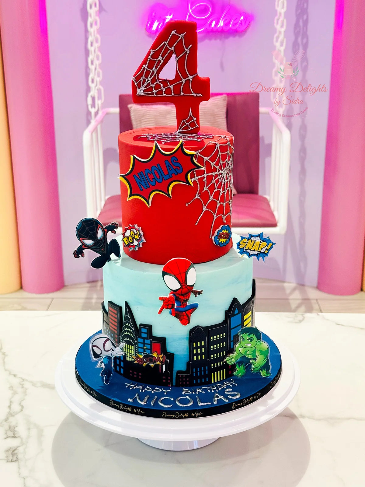 Spider-man Cake 5