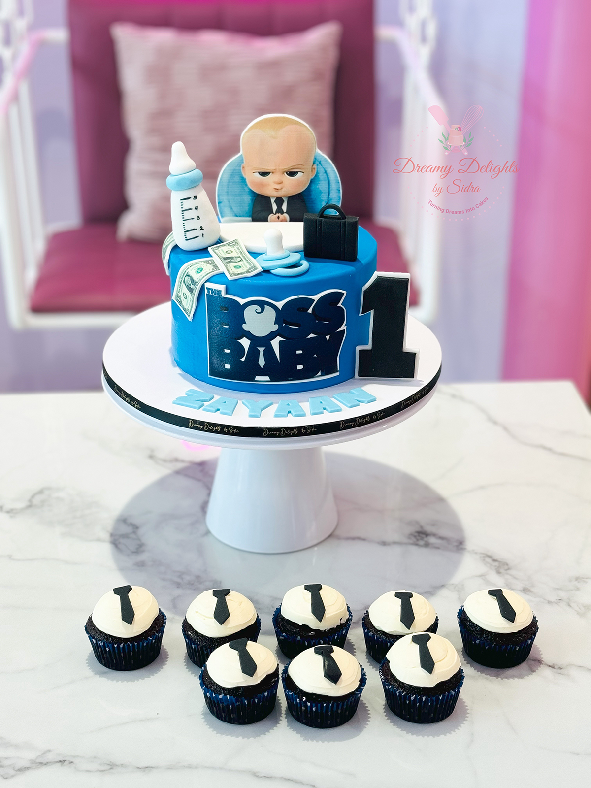 Boss Baby Cake