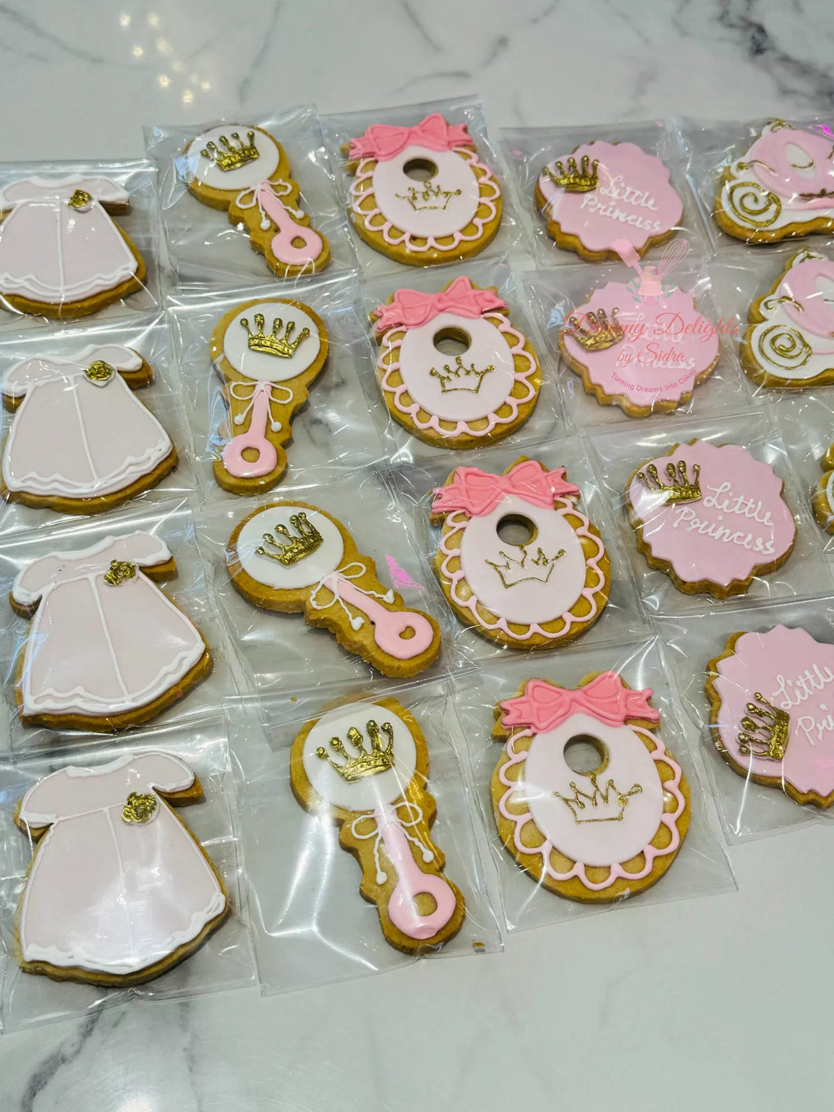 Charming Little Princess Cookies