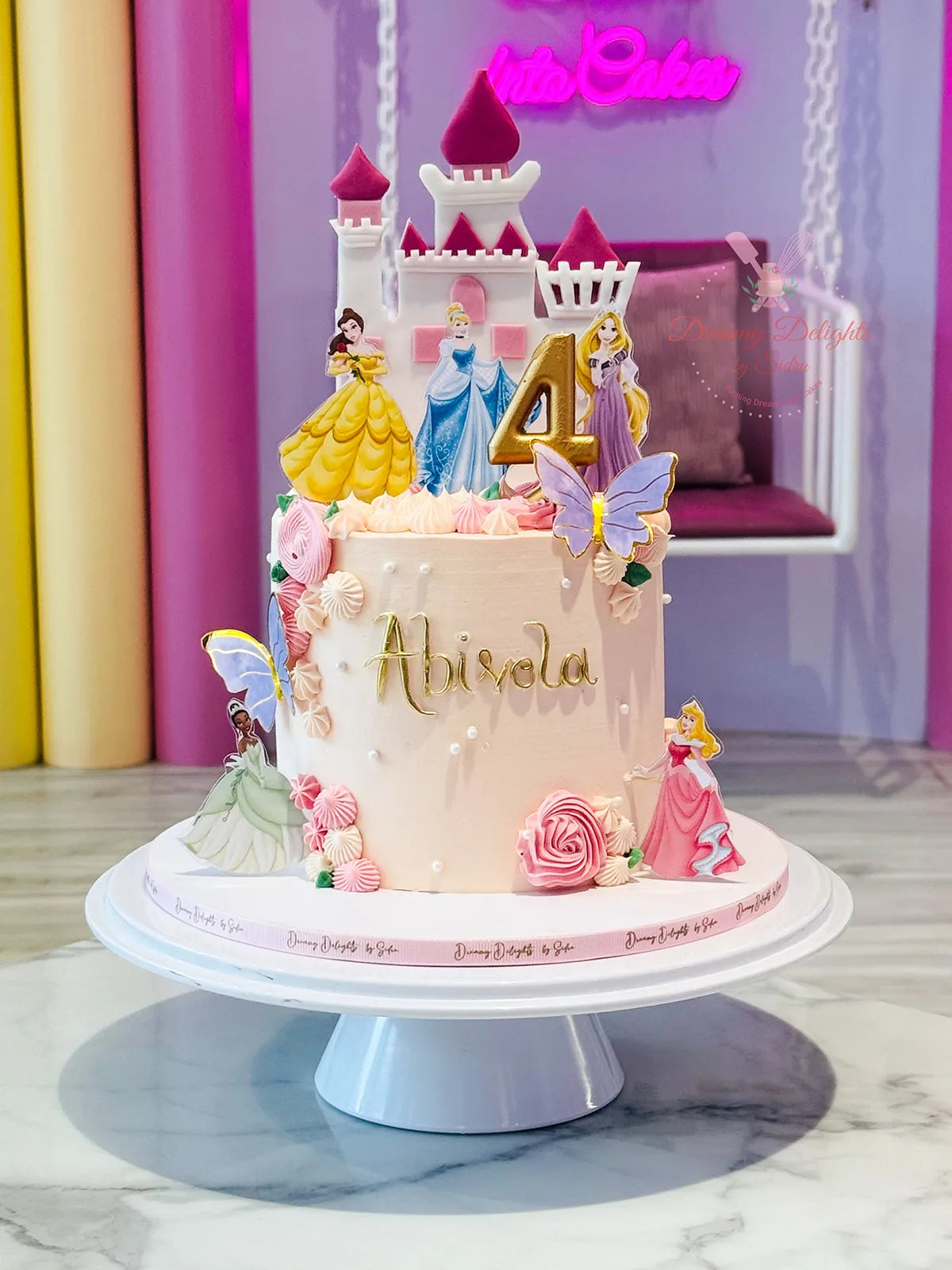 Princess Castle Cake