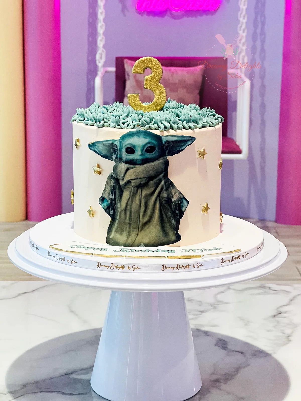 Baby Yoda Cake 2