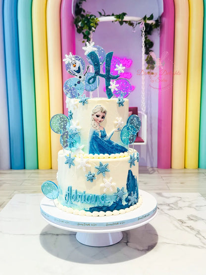 Elsa Cake 6