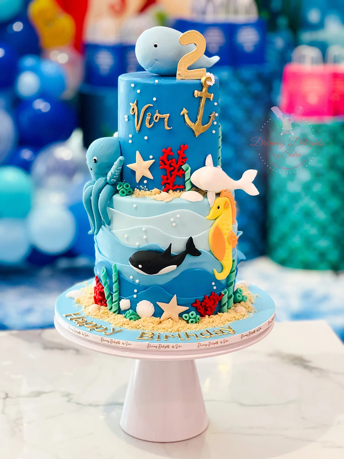 Sea world cake