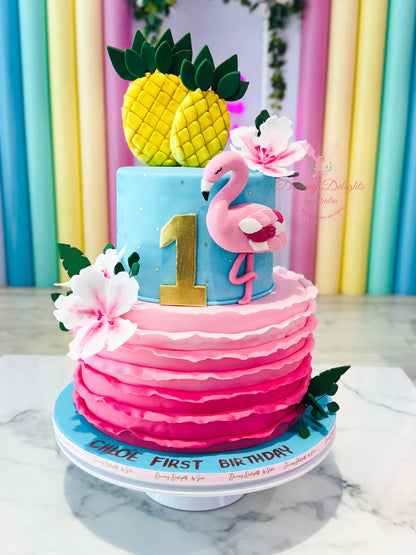 Flamingo Cake 3