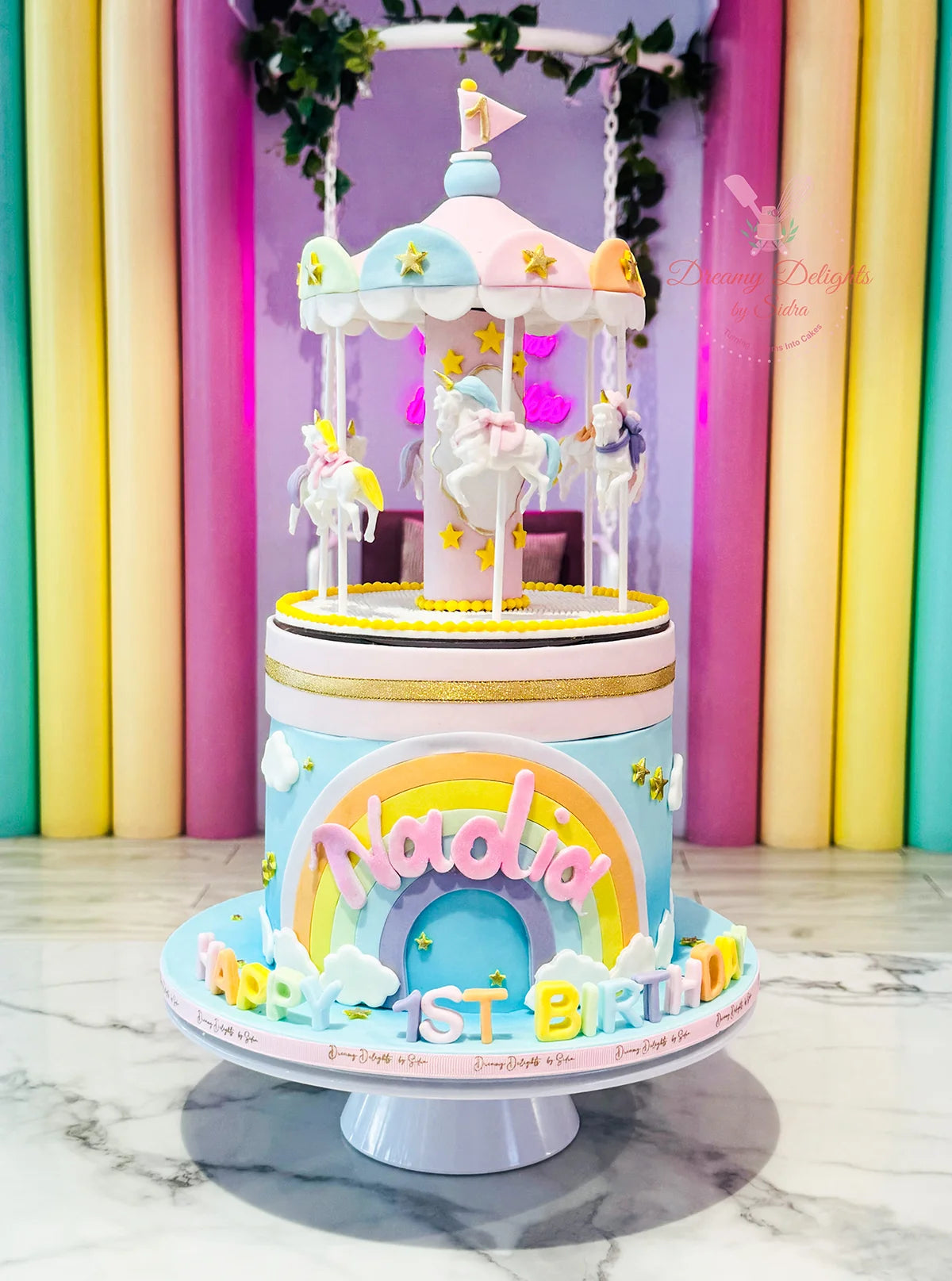 Carousel Cake 2