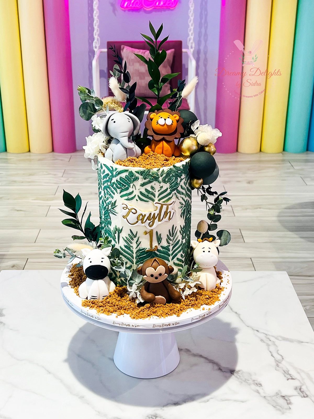 Jungle cake 6