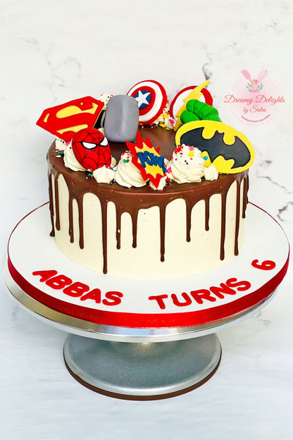 Superhero Cake 4